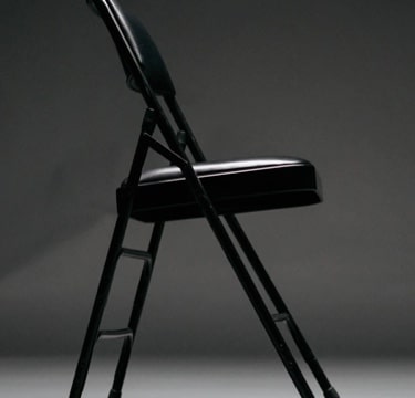 black chair